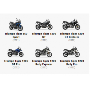 RG RACING Süspansiyon Koruyucu Triumph Tiger 850 Sport '21- ve Triumph Tiger 1200 GT/GT Explorer/GT Pro/Rally Explorer/Rally Pro '22