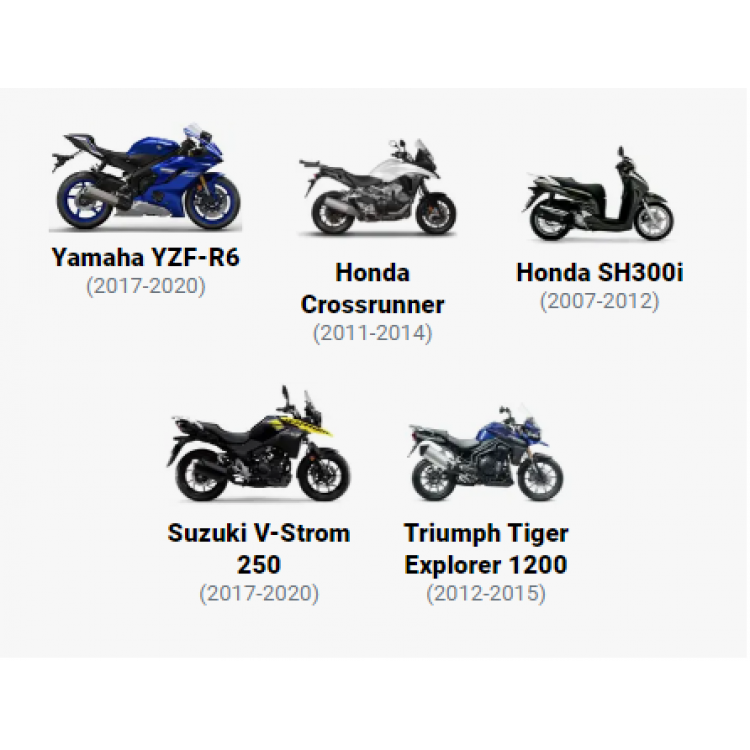RG RACING Çubuk Uç Koruma Sürgüleri (HONDA CROSSRUNNER '11 - TRİUMPH EXPLORER 1200 '12 - YAMAHA YZF R6-17)