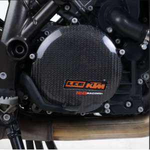 Carbon Motor Kapağı Kaydırıcı Koruyucu  KTM 1050 Adventure '15-, KTM 1290 Super Adventure '15-'20, KTM 1290 Super Duke '17-, KTM 1290 Super Duke GT '19- & KTM 1290 Super Duke R ’20- - RHS