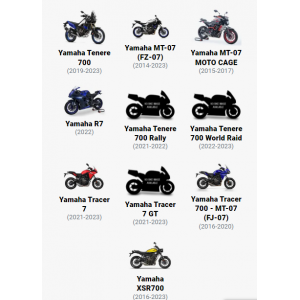 RG RACING Motor Koruma Kapağı - Sol (YAMAHA MT-07 '14- (FZ-07), Xsr700 '16-700 '19)