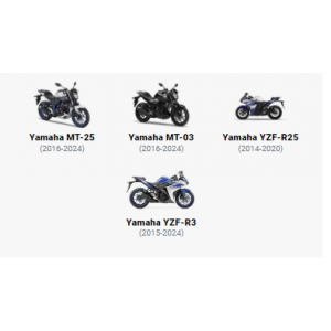 RG RACING Motor Koruma Kapağı - RACE SERİ - Yamaha YZF-R25 '14-, YZF-R3 '15- MT-03 '16- & MT-25 '16 (SOL)