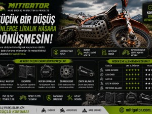 Enduro Motosikletinizde Küçük Bir Düşüş Binlerce Liralık Hasara Dönüşmesin