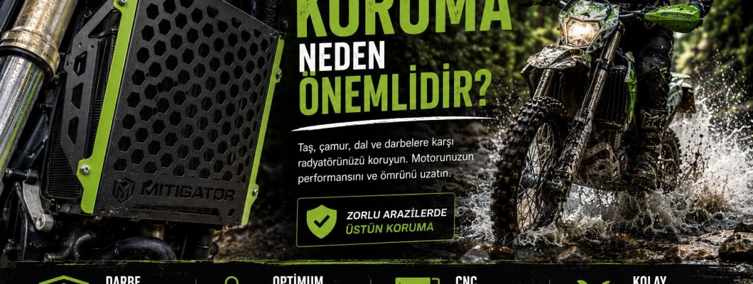 Motosiklet Radyatör Koruma Nedir? Arazi Sürüşlerinde Motorunuzu Nasıl Korur? Motosiklet Radyatör Koruma Nedir? Arazi Sürüşlerinde Motorunuzu Nasıl Korur?