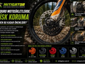Enduro Motosikletlerde Disk Koruma Neden Bu Kadar Önemlidir?