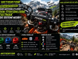 Enduro Motosikletlerde Gidon Titreşimlerini Azaltmak: PHDS Sistemi Nedir?