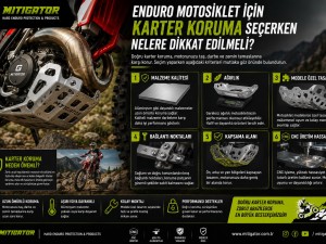Enduro Motosiklet İçin Karter Koruma Seçerken Nelere Dikkat Edilmeli?
