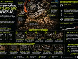 Enduro Motosiklet Koruma Ekipmanı Montajında Tork Neden Önemlidir?