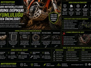 Enduro Motosikletlerde Koruma Ekipmanı Uyumluluğu Neden Önemlidir?