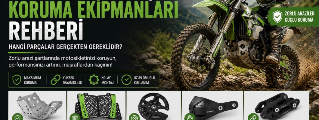 Enduro Motor İçin Koruma Ekipmanları Rehberi: Hangi Parçalar Gerçekten Gereklidir? Enduro Motor İçin Koruma Ekipmanları Rehberi: Hangi Parçalar Gerçekten Gereklidir?