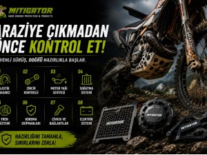 Motosikletinizi Araziye Çıkarmadan Önce Kontrol Etmeniz Gereken 8 Kritik Nokta