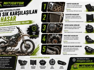 Enduro Motosikletlerde En Sık Karşılaşılan 5 Hasar ve Bunlardan Korunma Yolları