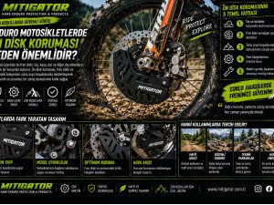 Enduro Motosikletlerde Ön Disk Koruması Neden Önemlidir?