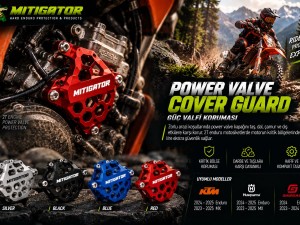 Enduro Motosikletlerde Power Valve Cover Guard Nedir? 2T Motorlarda Güç Valfi Koruması