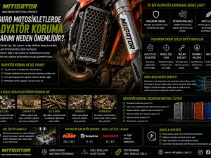 Enduro Motosikletlerde Radyatör Koruma Tasarımı Neden Önemlidir?