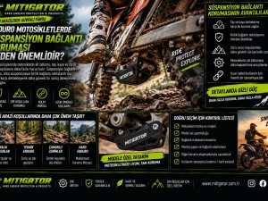 Enduro Motosikletlerde Süspansiyon Bağlantı Koruması Neden Önemlidir?
