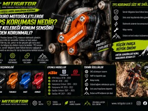 Enduro Motosikletlerde TPS Koruması Nedir? Gaz Kelebeği Konum Sensörü Neden Korunmalı?