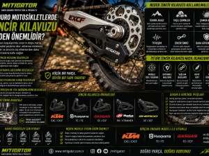 Enduro Motosikletlerde Zincir Kılavuzu Neden Önemlidir?