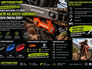 Enduro Motosikletlerde Swing-Arm Chain Guide Saver Nedir? Zincir Kılavuzu Neden Korunmalı?
