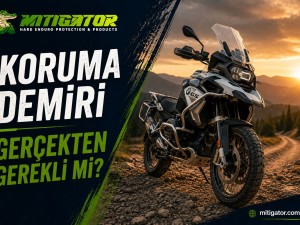 Motosiklet Koruma Demiri Ne İşe Yarar? Düşme Anında Gerçekten Korur mu?