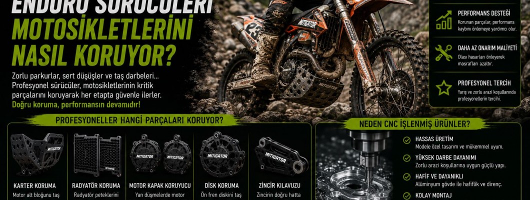 Profesyonel Enduro Sürücüleri Motosikletlerini Nasıl Koruyor? Profesyonel Enduro Sürücüleri Motosikletlerini Nasıl Koruyor?
