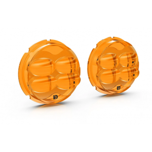 Denali D3 Sis Farları için TriOptic Lens Kapak Seti Amber